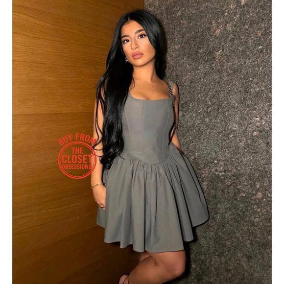 ZARA BLOGGER FAVE!!! A-line Short Dress NWT - Picture 5 of 16